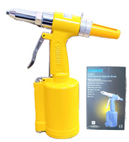 Sumake Air Rivet Gun ST-6615 Pneumatic Riveter 3/32"(2.4mm), 1/8"(3.2mm), 5/32"(4.0mm), 3/16"(4.8mm)